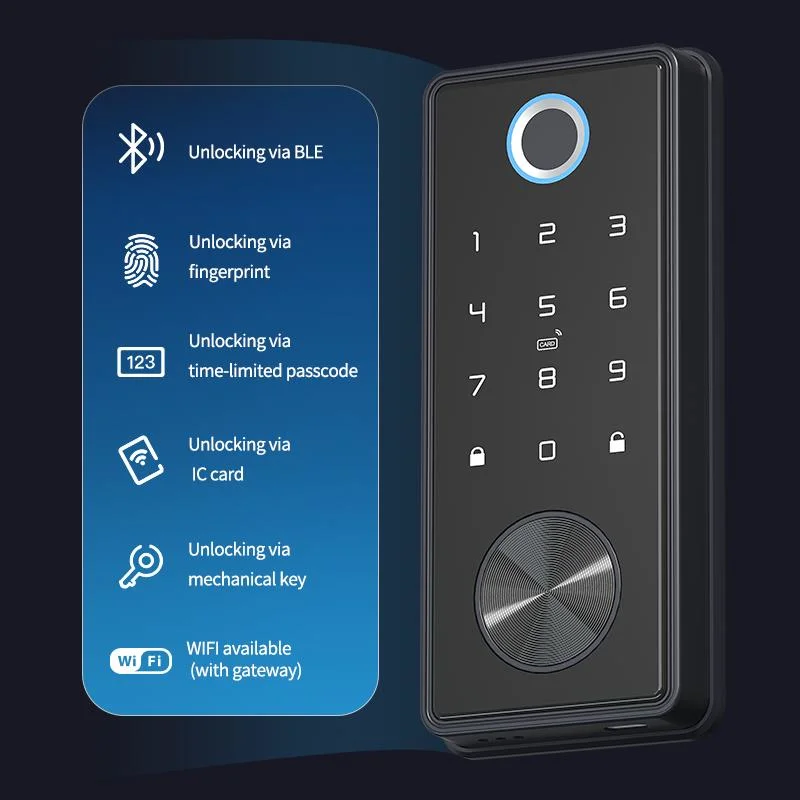 Ttlock APP Remote Control Biometric Fingerprint Password Smart Door Lock