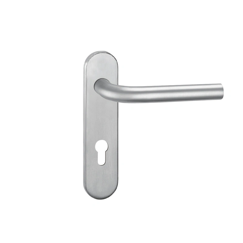 Custom Size Stainless Steel Push Pull Door Handle with Plate