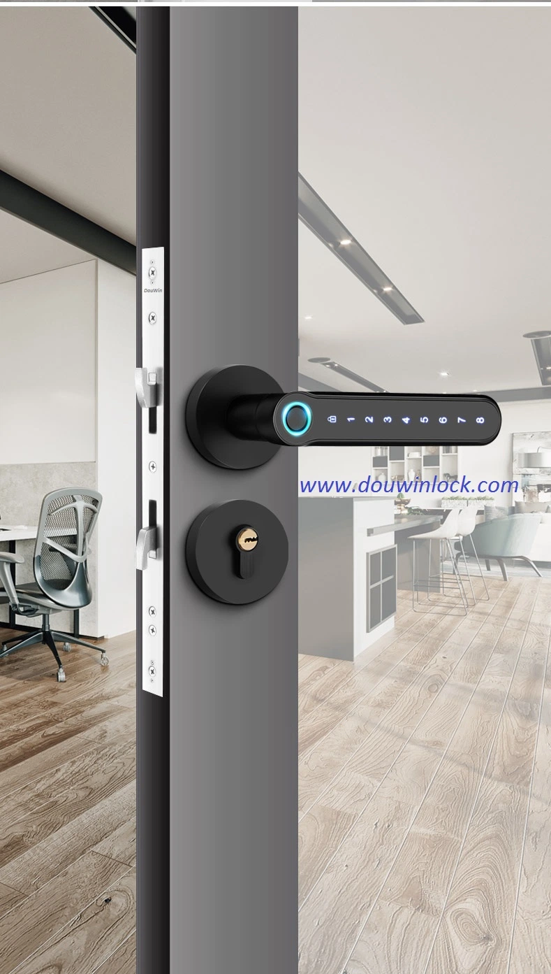 Interior Household Room Smart Ttlock APP Fingerprint Knob Lock
