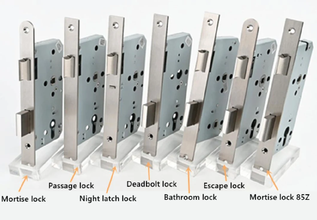 Fire Rated Stainless Steel Mortise Sash Deadbolt Security Commercial Door Lock