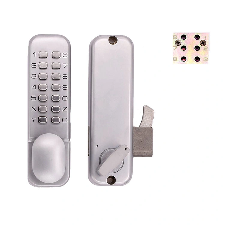 Push Button Digital Keypad Mechanical Combination Password Keyless Door Lock Handle