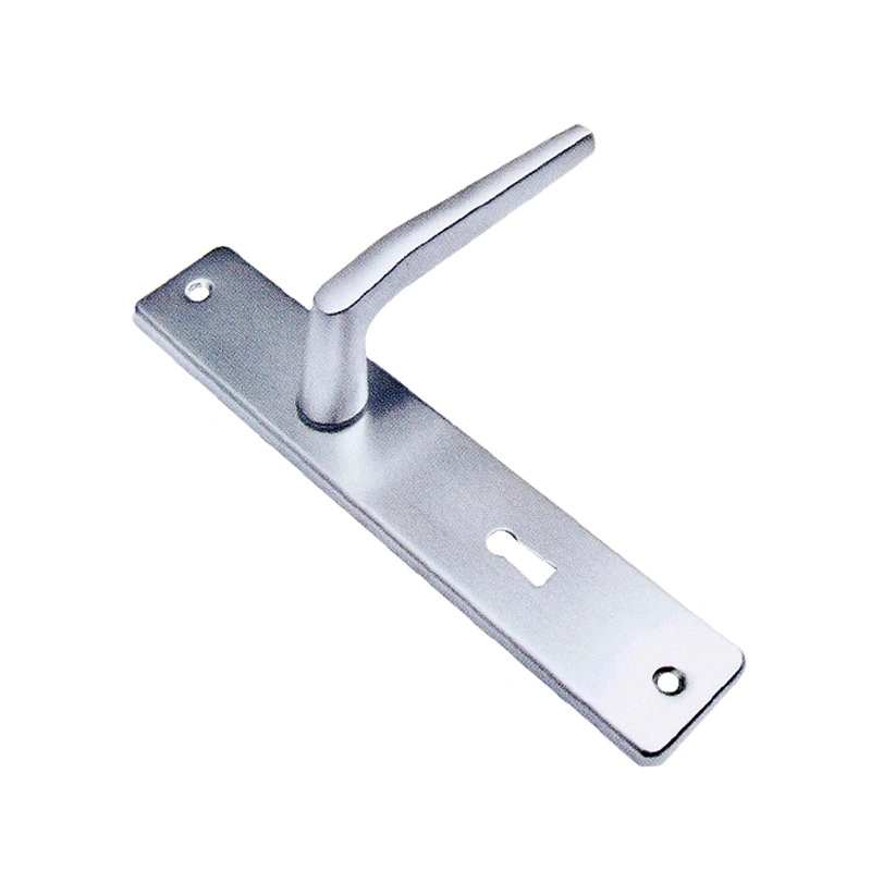 Door Hardware Zinc Latch Lock Internal Lever Handle Plate Handle