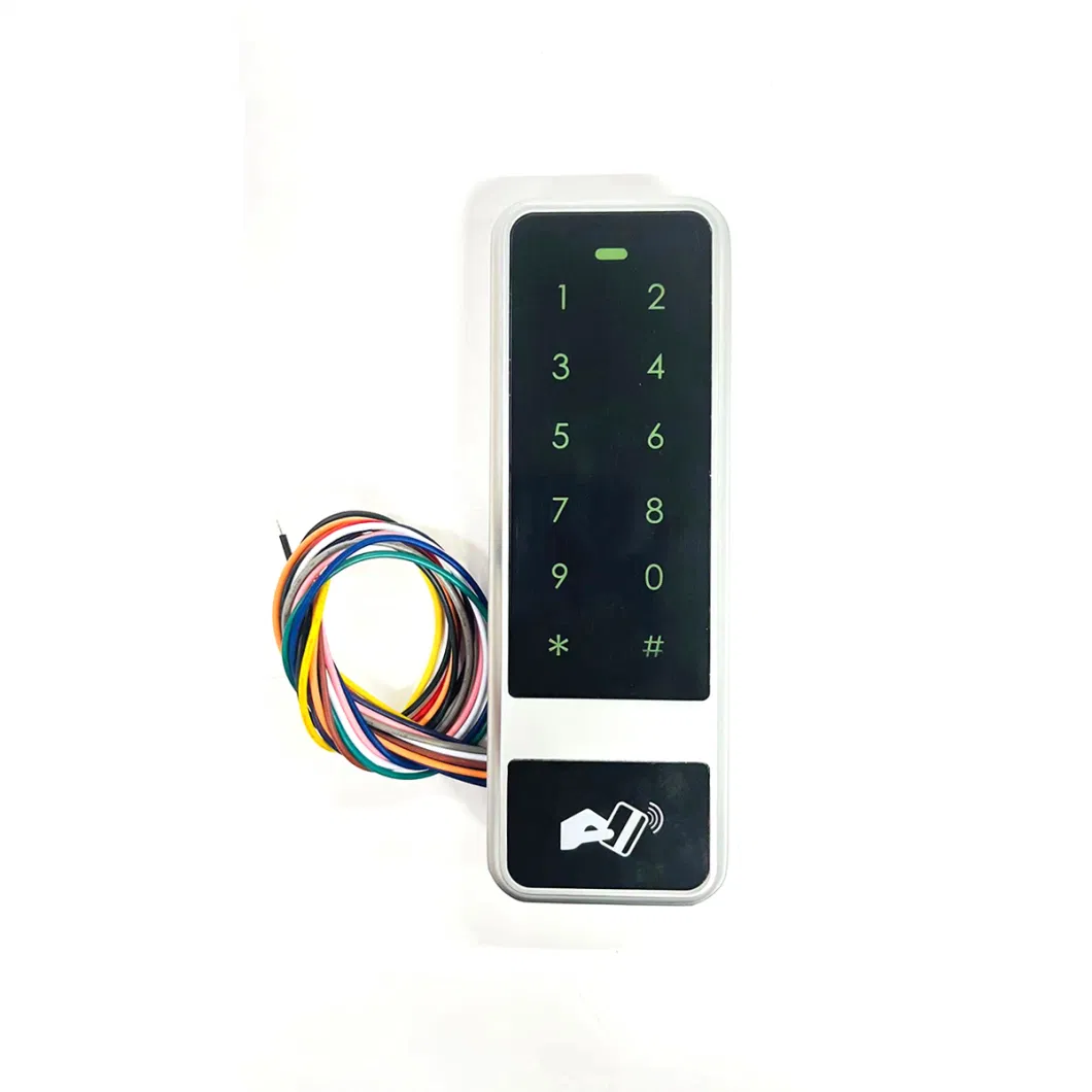 Standalone Management Card Metal Shell Touch Screen RFID Door Access Control Keypad with 1 Reader