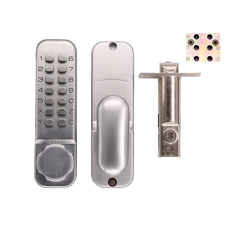 Push Button Digital Keypad Mechanical Combination Password Keyless Door Lock Handle