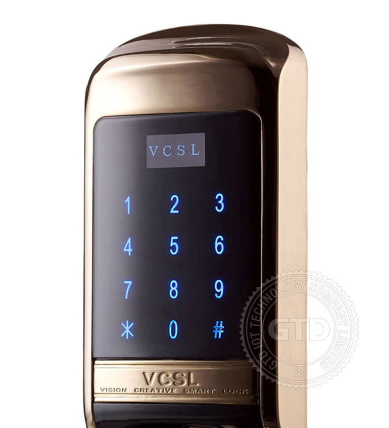 RFID Hotel Biometric Fingerprint Digital Door Lock with Keypad