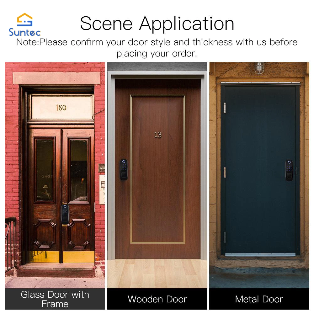 Remote Control Electronic Fingerprint Password Smart House Office Door Lock