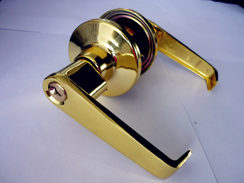 Zinc Alloy Door Locks Hardware Tubular Handle Commercial Cylindrical Entrance Privacy Passage Heavy Duty Security Handle Lever Lock-815