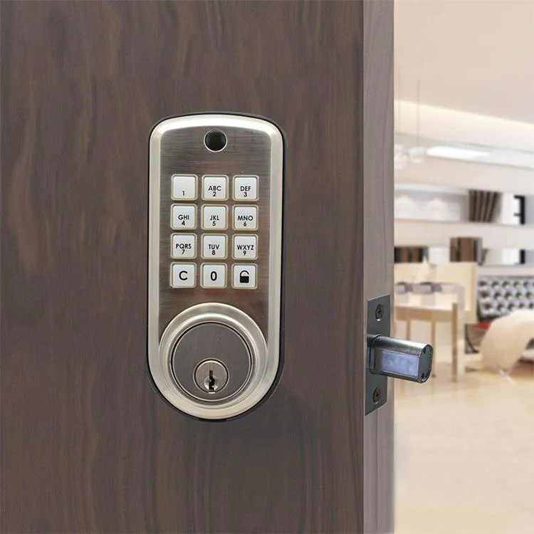 Electronic Security Handle Key Locks Digital Smart Door Lock for Front Door