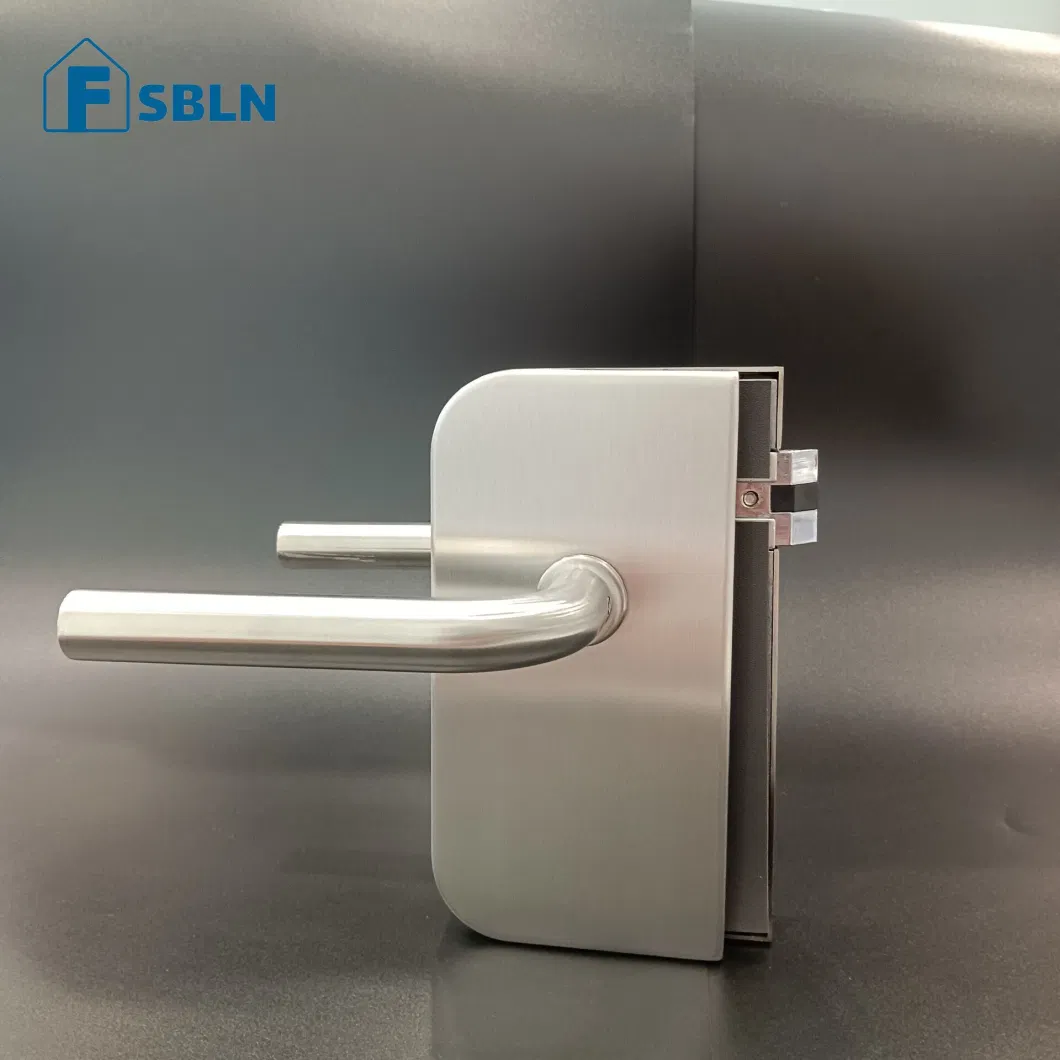 Building Hardware Key Lock Glass Lock Commercial Frameless Glass Door Lock