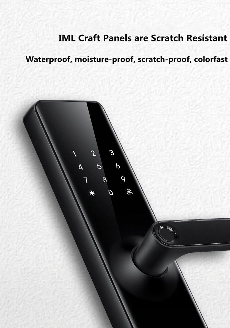 Waterproof Cerradura Inteligente Digital Door Lock Exterior Door Keyless Smart Door Lock with Fingerprint WiFi Tuya APP