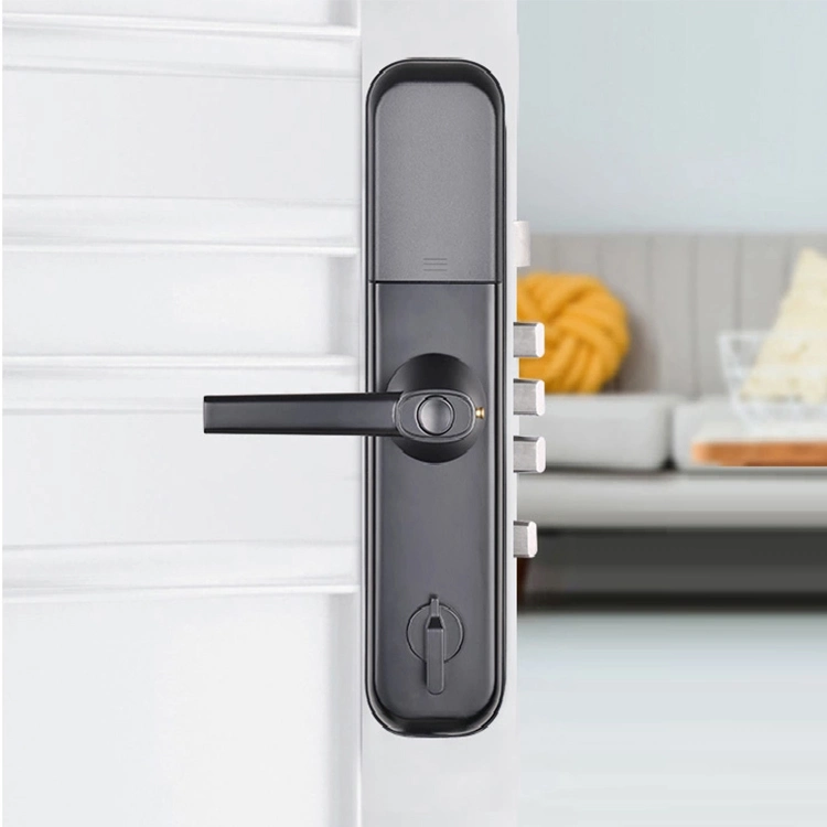 Fingerprint Magnetic Combination Safe Electronic Door Hardware Smart Lock Handle