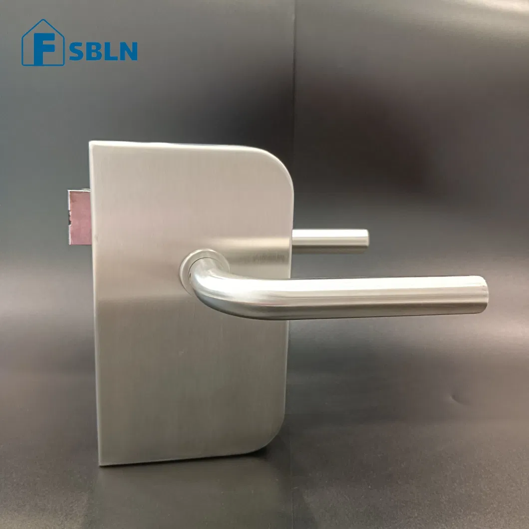 Building Hardware Key Lock Glass Lock Commercial Frameless Glass Door Lock