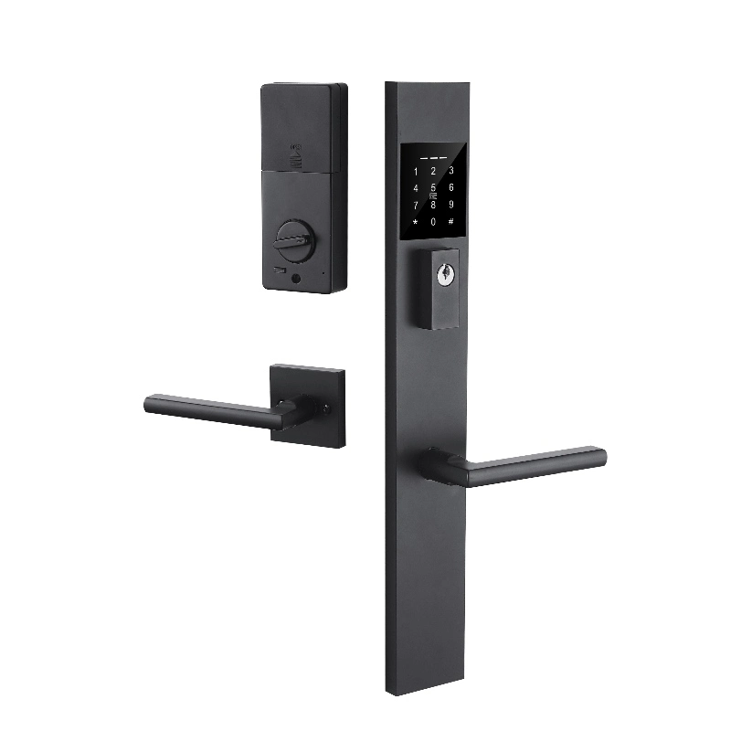 Keyless Entry Handleset, Smart Lock for Front Door, Touch Screen Keypad Lock Set