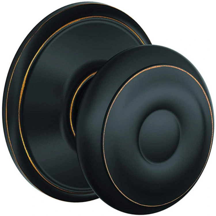 Traditional Round Privacy Knob in Polished