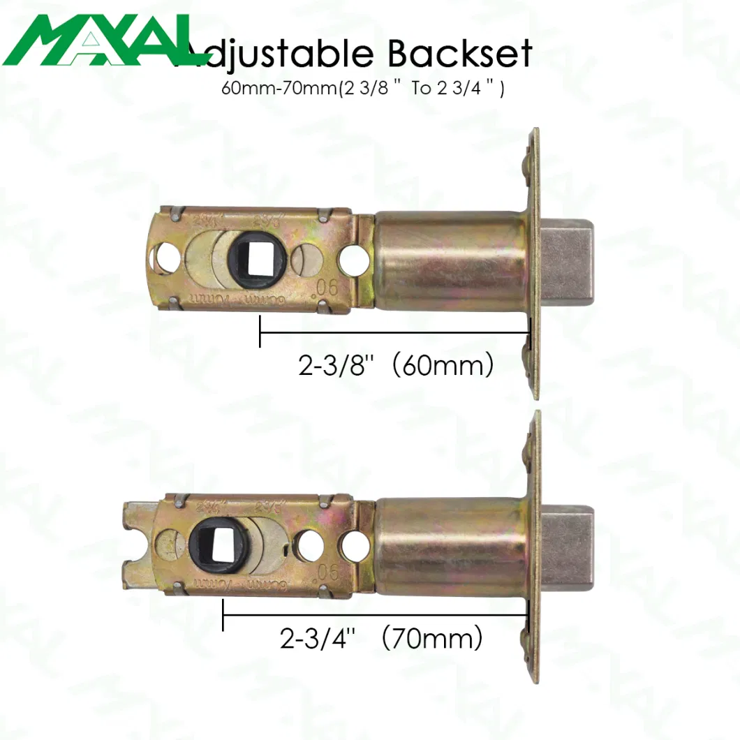 Maxal Chinese Supplier American Standard Grip Handle Door Lock with Leverset