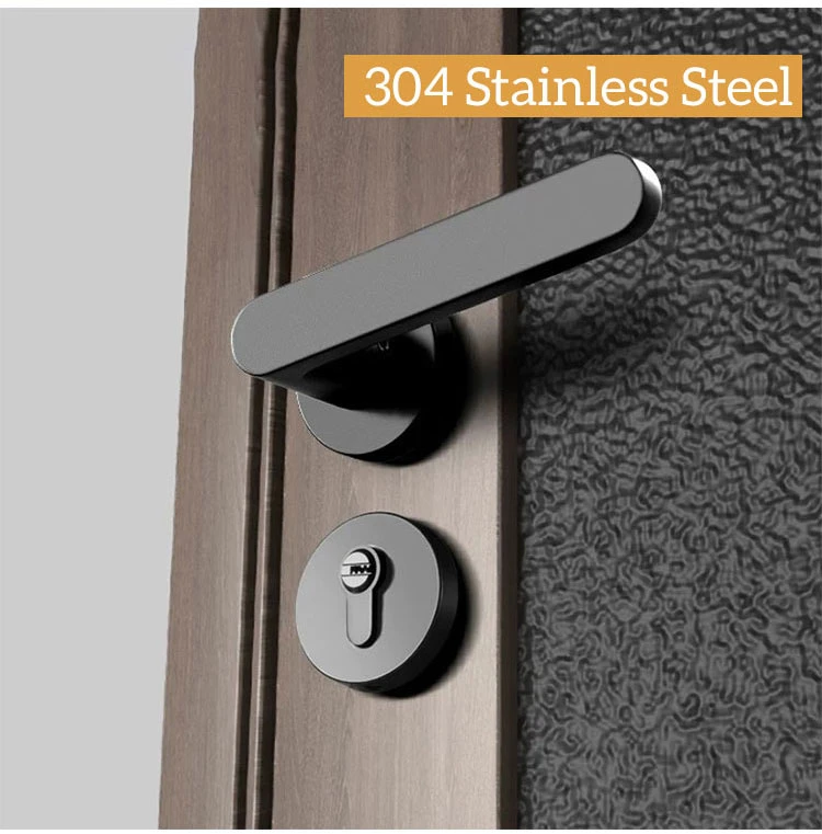 Simple Minimalist Bedroom Privacy Interior Door Locks Handles