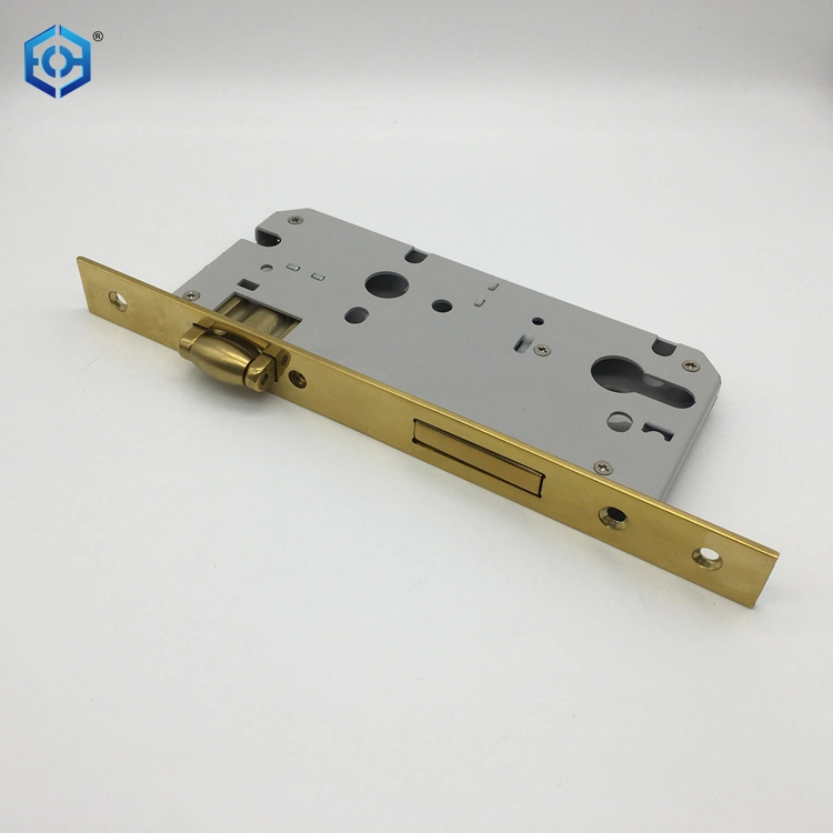 Golden Stainless Steel Roller Latch Mortise Lock