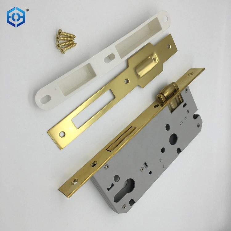 Golden Stainless Steel Roller Latch Mortise Lock