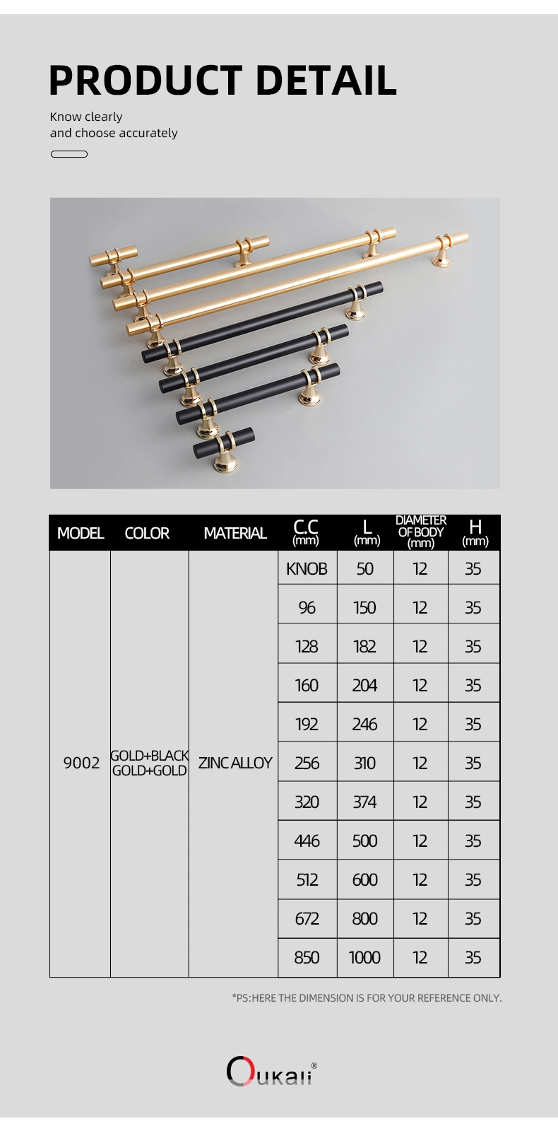 High-Grade Zinc Alloy Drawer Chest Door Handle