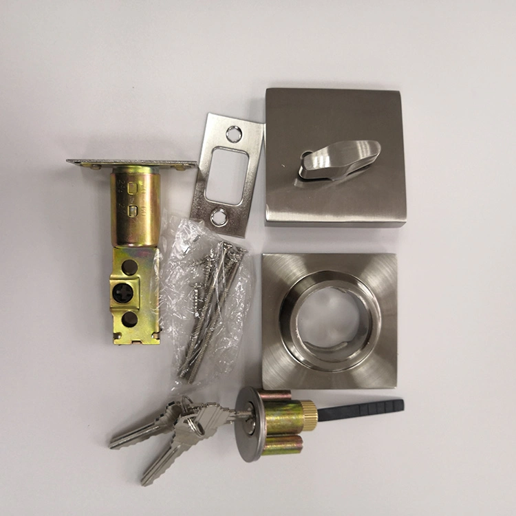 Square Sn Wholesale Zinc Alloy Deadlock Deadbolt Lock Lock Door