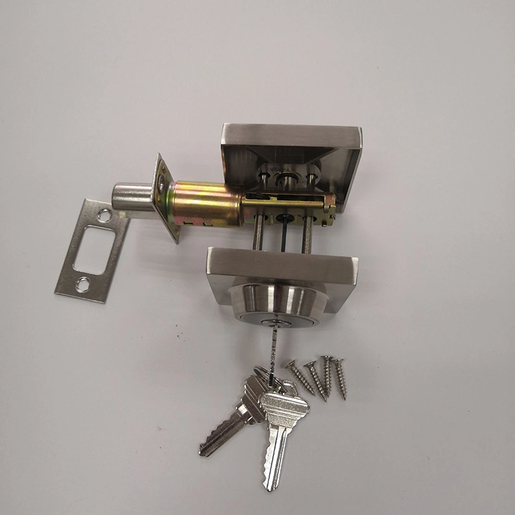 Square Sn Wholesale Zinc Alloy Deadlock Deadbolt Lock Lock Door