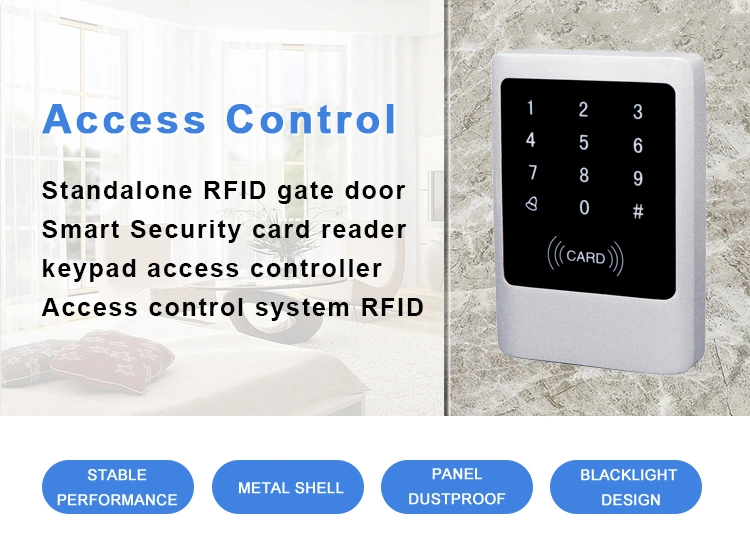 Wholesaler Price IP66 Waterproof Tuya APP Smart Lock Doorbell Access Control with Touch Keypad