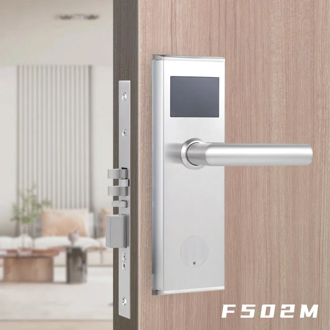 Intelligence Key Card Reader Safe System Stainless Steel Electronic RFID NFC Keyless Room Security Door Smart Hotel Locks