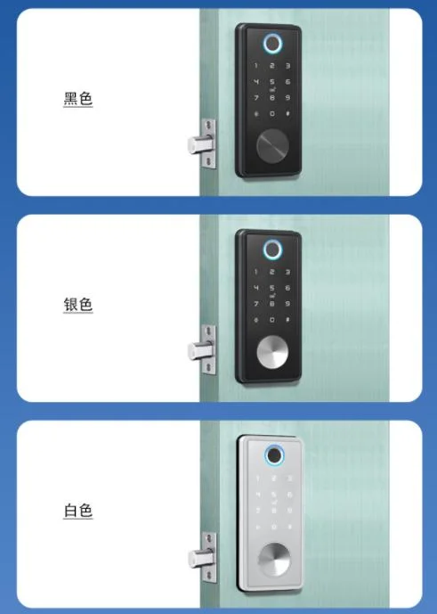 Card and Key Smart Home Security Digital Intelligent Password Electronic Fingerprint Door Lock