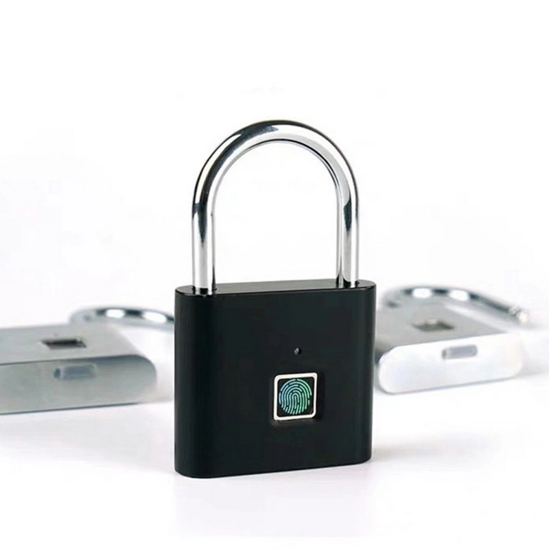 Waterproof Safe Fingerprint Keyless USB Rechargeable Electric Padlock Smart Lock