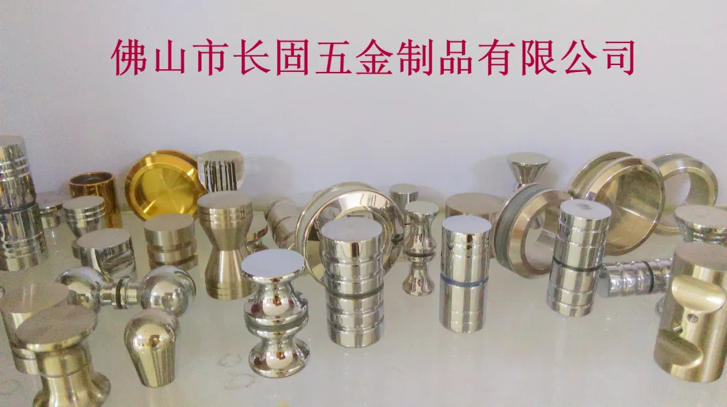 Stainless Steel or Aluminum Round Solid Frameless Shower Door Knob