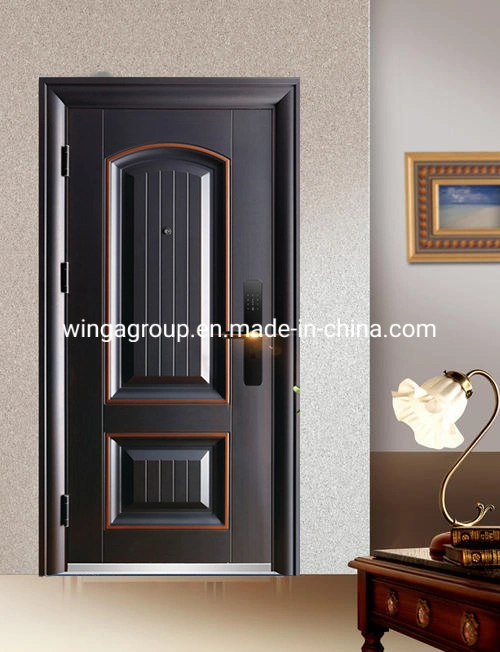 Villa Popular Outside Steel Alloy Security Metal Copper Door W-Stz-11