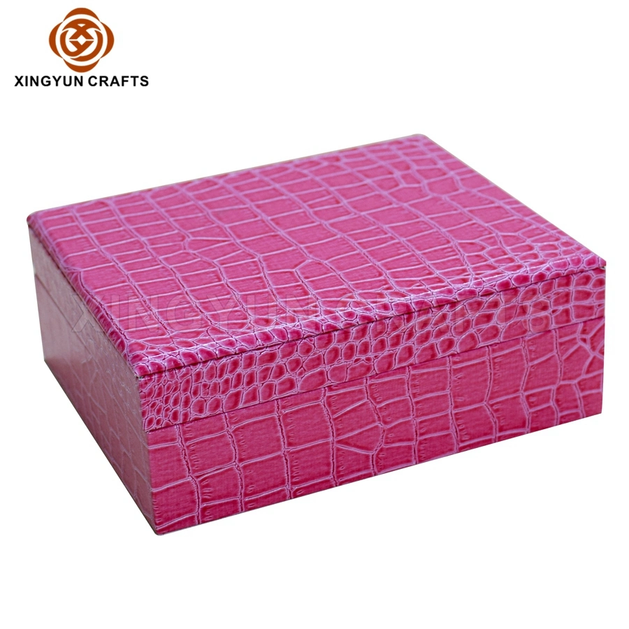 Custom High Quality Double Door Style Box Wooden Jewelry Packaging Gift Box with Golden Lock