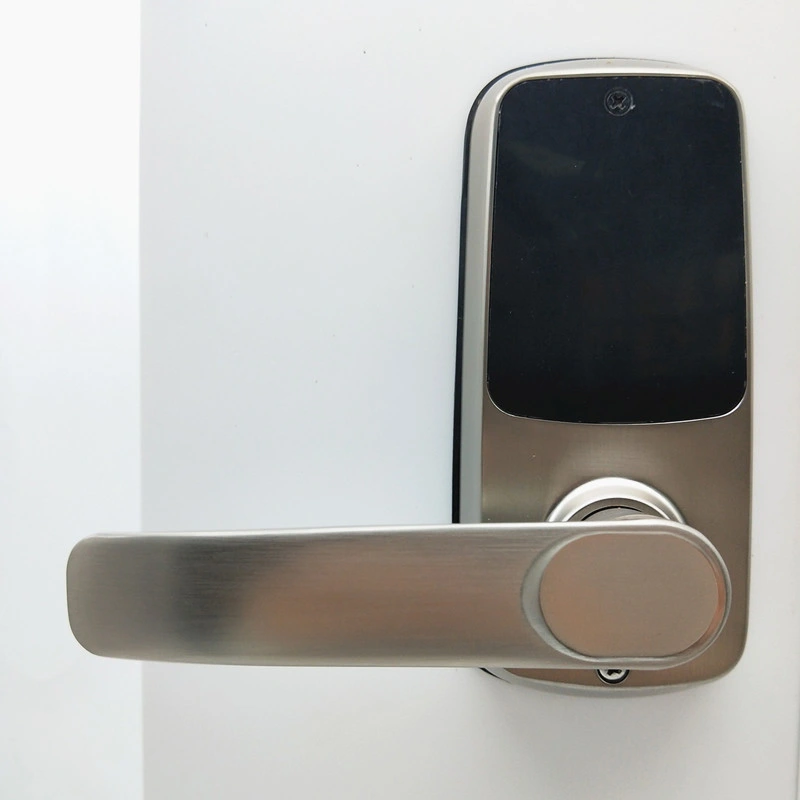 Electronic Keyless Digital Keypad Handle Smart Door Lock with Mechanical Keys