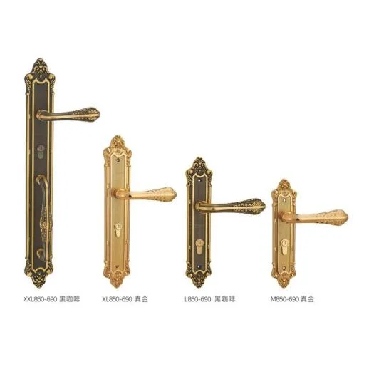 New Model Classical Brass Mortise Door Lock Handle