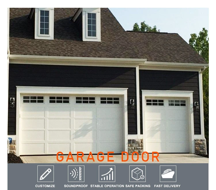 Golden Supplier Carriage House Garage Door Entry Garage Door Hurricane Rated China Wholesale Folding Aluminium Garage Door