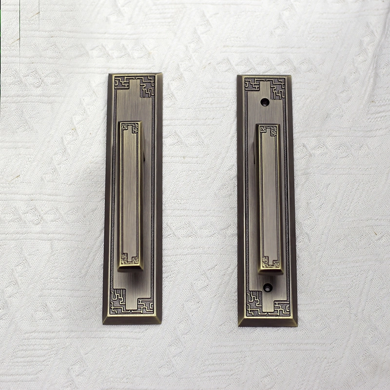 B939-166 Fast Delivery Fashionable Minimalist Style Luxurious Zamak Various Door Lever Handle on Rosette