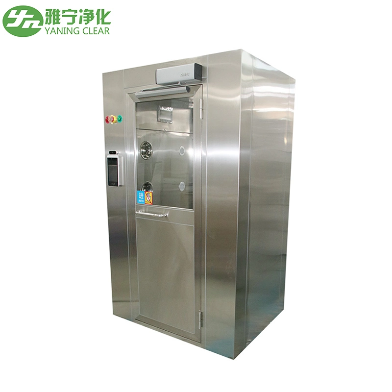 Yaning Accept OEM Customized Cleanroom Air Shower with Facial Recognition and Temperature Monitoring