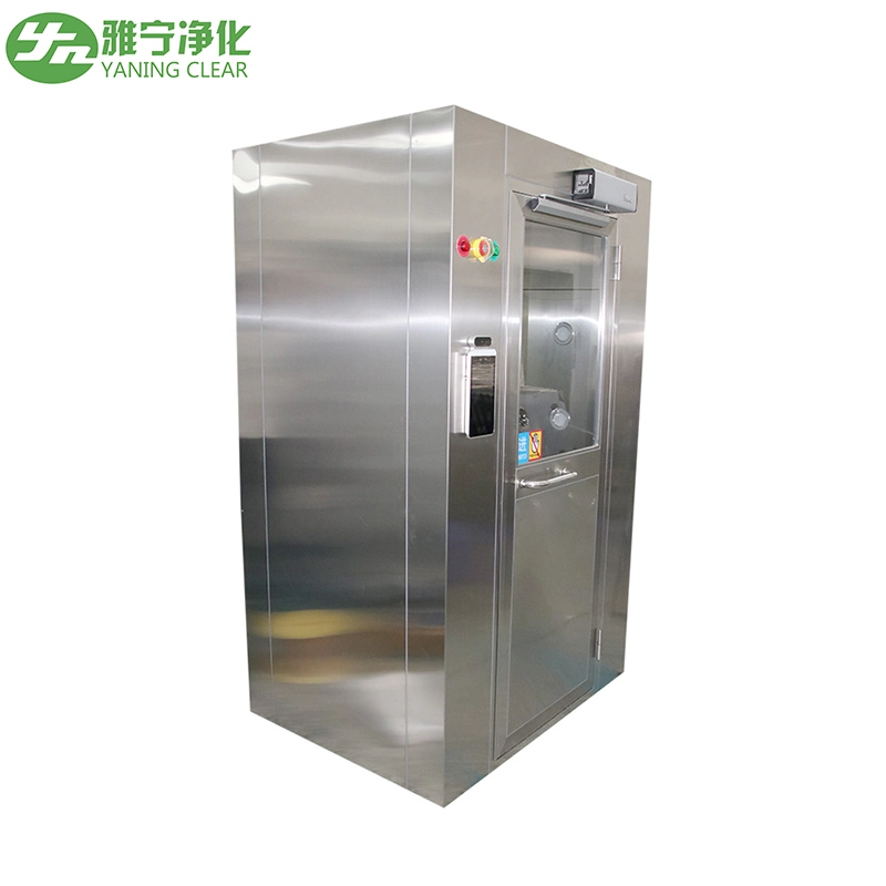 Yaning Accept OEM Customized Cleanroom Air Shower with Facial Recognition and Temperature Monitoring