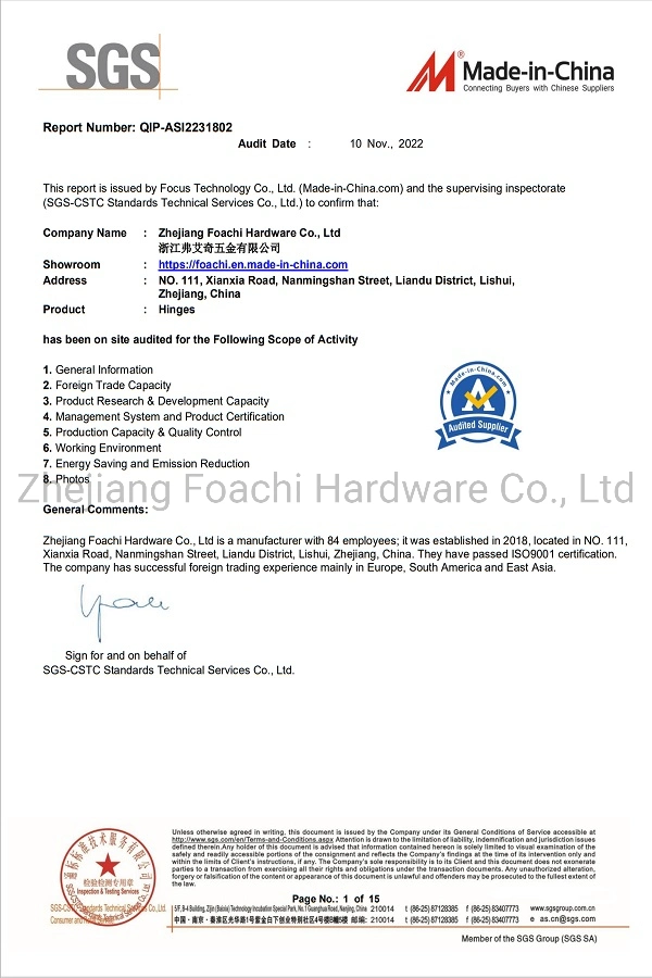 High Quality Aluminum Door Handle ISO9001 SGS Certificated