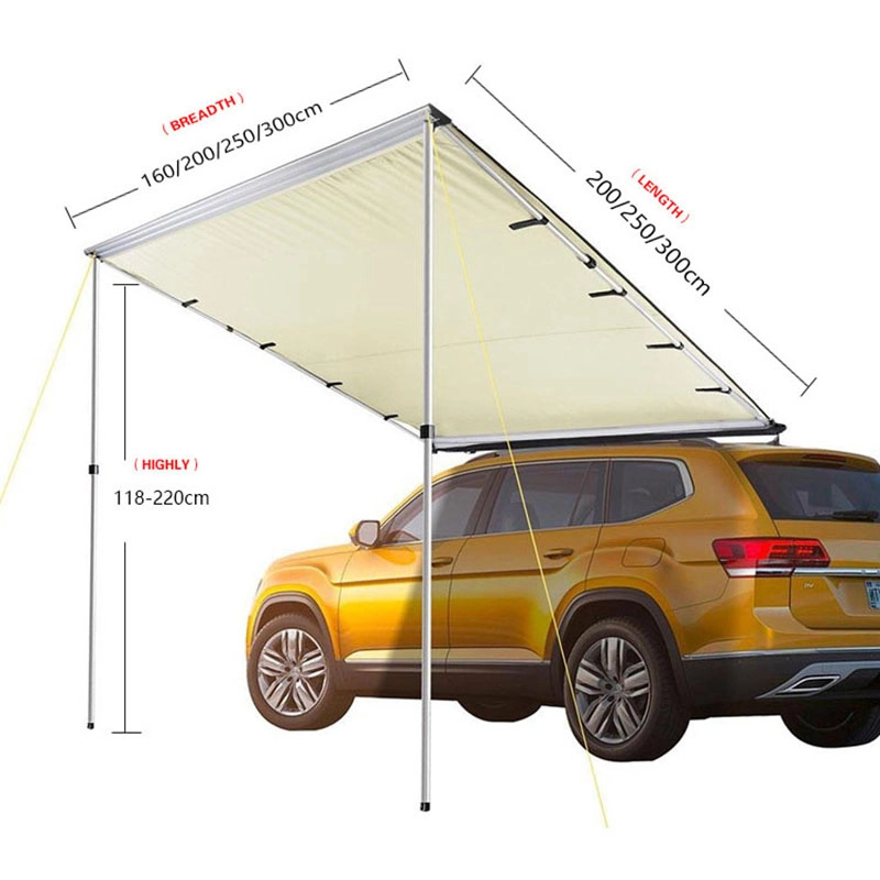 Weatherproof Vehicle Awning Protection Side Removable Retractable for Cars Wbb15468