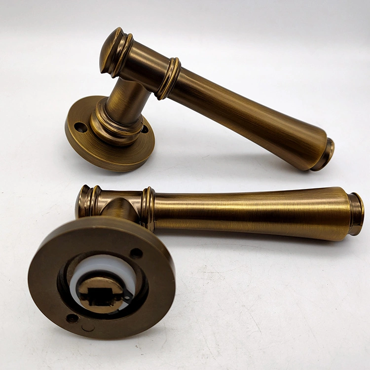 Classical Style Ab Hollow Style Zamak Door Handle Lock