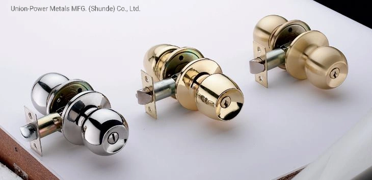 Brass Knob Lock Stainless Steel Lock Jimmy Proof Lock Door Lock