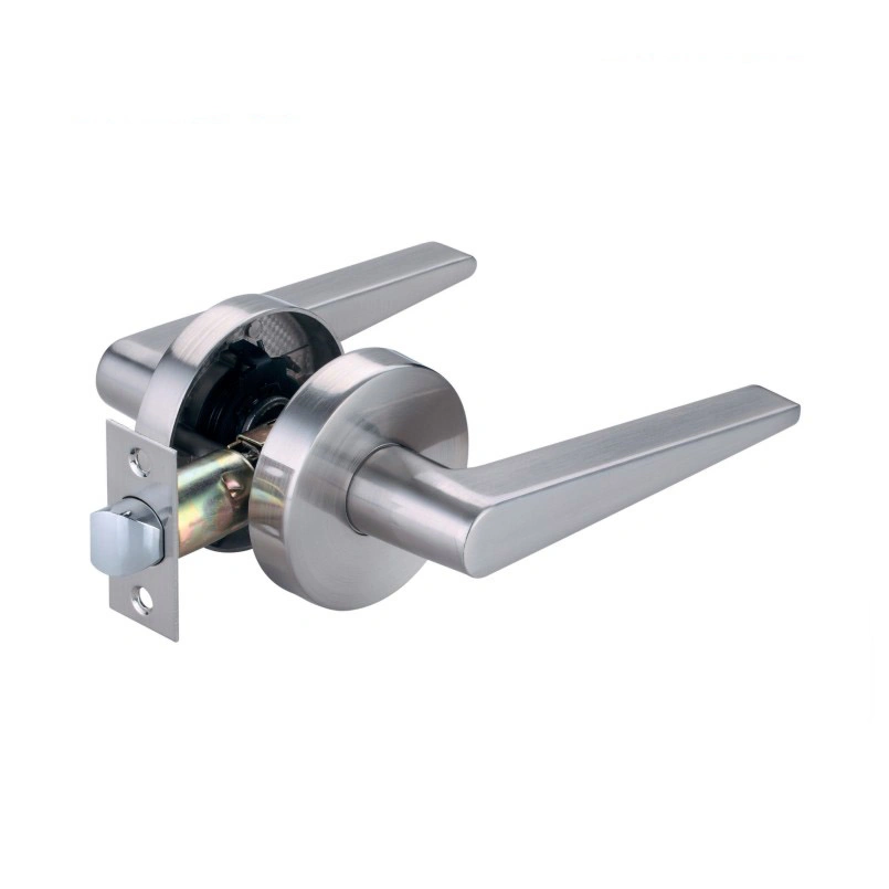 ANSI Grade3 Entrance Suitable Wooden and Steel Door Lever Handle Lock