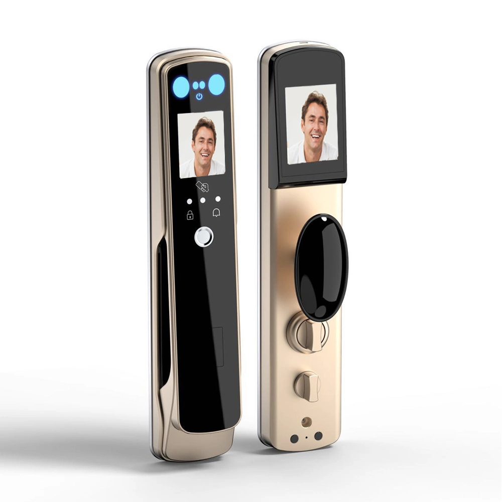 Multi-Biometric Smart Door Lock Auto Unlock Facial and Palm Verification