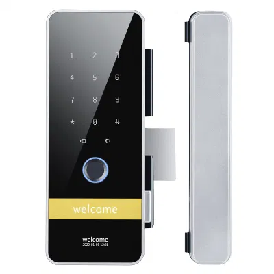 Новый продукт Custom Smart Lock Office Glass Door Lock Digital Пароль код клавиатуры отпечаток пальца Смарт-карта ключ для доступа без ключа