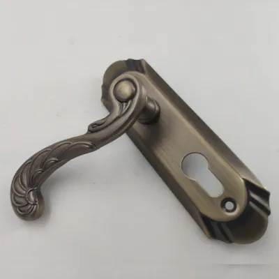  Алюминиевый рычаг ручки двери по железной пластины