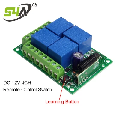  4-канальный пульт дистанционного управления настройкой переключателя дистанционного управления Пульт дистанционного управления приемников и передатчиков