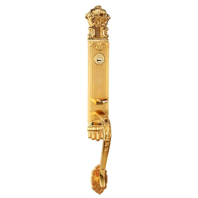  Домашняя старинной безопасной цинкового сплава твердых ручку ключа замка двери водителя