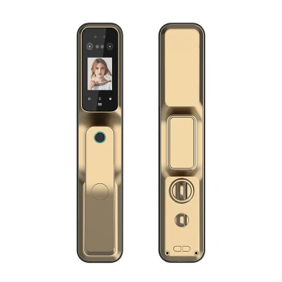  Автоматическое распознавание лиц через приложение Smart Door Lock Tuya WiFi Блокировка