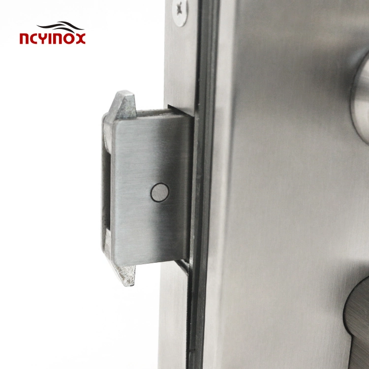 Modern Office Glass Door Square Centre Lock with Three Keys for Glass Door